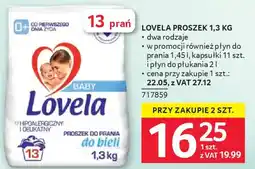 Selgros Lovela Proszek do prania Baby do bieli oferta