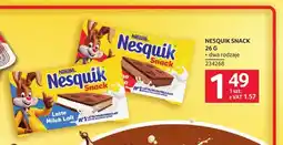 Selgros Nestle Nesquik Snack oferta