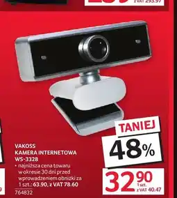 Selgros Kamera internetowa VAKOSS WS-3328 oferta