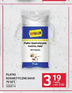 Selgros Topseller Płatki kosmetyczne owalne, maxi oferta