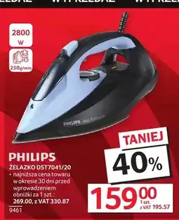 Selgros Żelazko PHILIPS DST7041/20 2800W 250g/min oferta