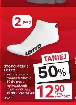 Selgros Stopki męskie Lotto 2-pak oferta