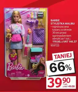 Selgros Lalka Barbie Stylistka Malibu oferta