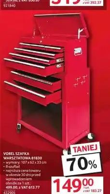 Selgros Szafka warsztatowa VOREL 81830 oferta