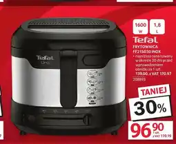 Selgros Frytownica TEFAL FF215D30 INOX 1600W oferta