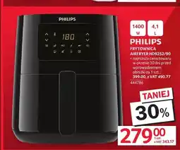 Selgros Frytownica PHILIPS Airfryer HD9252/90 1400W oferta