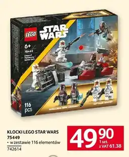 Selgros Klocki LEGO Star Wars 75449 oferta
