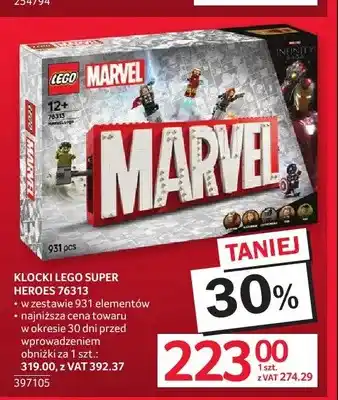 Selgros Klocki LEGO Super Heroes 76313 oferta