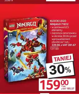 Selgros Klocki LEGO Ninjago 71812 oferta