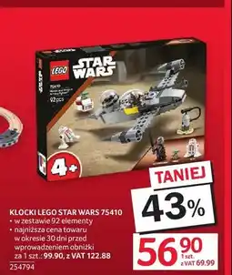 Selgros Klocki LEGO Star Wars 75410 oferta