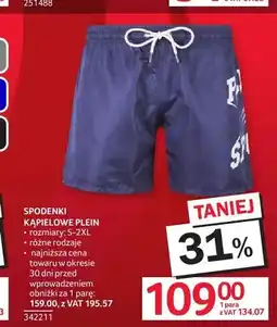 Selgros Spodenki kąpielowe Plein oferta