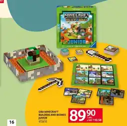 Selgros Gra Minecraft Builders and Biomes Junior oferta
