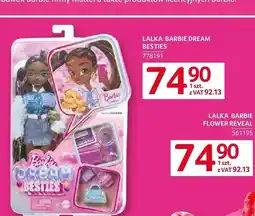 Selgros Lalka Barbie Dream Besties oferta