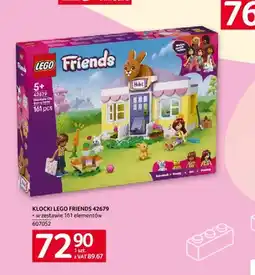 Selgros Klocki LEGO FRIENDS 42679 oferta
