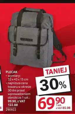 Selgros Plecak 33x43x15cm oferta