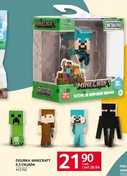 Selgros Figurka Minecraft 6,5cm Jada oferta