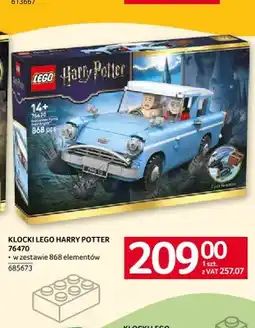 Selgros Klocki LEGO Harry Potter 76470 oferta