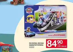 Selgros Zestaw Warsztat Rydera Psi Patrol oferta