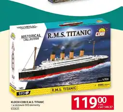 Selgros Klocki COBI R.M.S. Titanic oferta