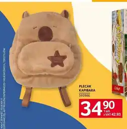 Selgros Plecak Kapibara oferta