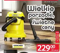 Selgros Odkurzacz Kärcher WD 2 Plus V-15/4/18 bezworkowy 1000W oferta