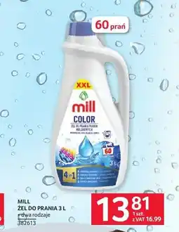 Selgros Żel do prania Mill XXL 3l 60 prań oferta