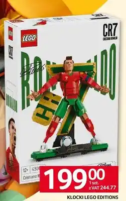 Selgros Klocki LEGO Editions Footbal Cristiano Ronaldo 43016 oferta