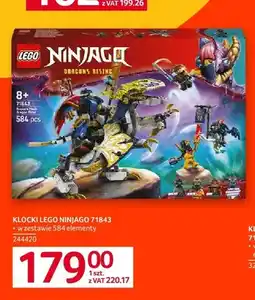 Selgros Klocki LEGO Ninjago 71843 oferta