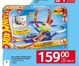 Selgros Powietrzna kraksa zestaw torów HOT WHEELS oferta