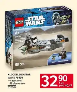 Selgros Klocki LEGO Star Wars 75436 oferta