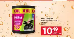 Selgros Worki na śmieci XXL 35l Anna Zaradna oferta