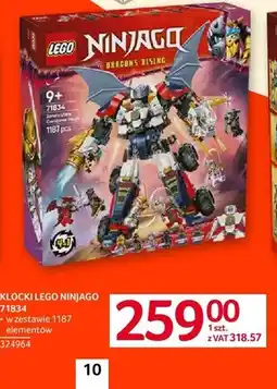 Selgros Klocki LEGO Ninjago 71834 oferta