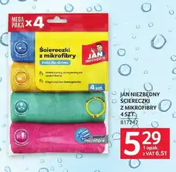 Selgros Ściereczki z mikrofibry Jan Niezbędny 4szt oferta