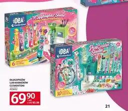Selgros Długopisów lub markerów Clementoni oferta