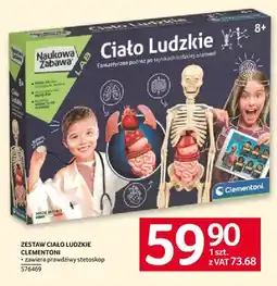 Selgros Zestaw Ciało Ludzkie Clementoni oferta