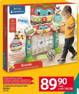 Selgros Interaktywna bramka Clementoni oferta