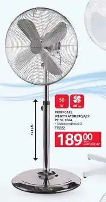 Selgros Profi care wentylator stojący pc-vl 3064 oferta
