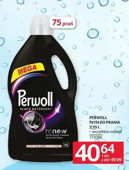Selgros Płyn do prania Perwoll MEGA 3,75l 75 prań oferta