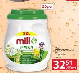 Selgros Kapsułki do prania Mill oferta