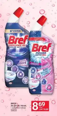 Selgros Żel do WC Bref Excellence Gel Color Aktiv Lavender oferta