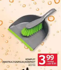 Selgros Komplet zmiotka z szufelką kompakt oferta