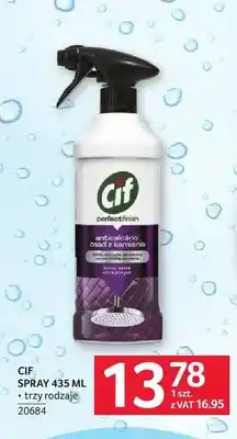 Selgros Spray na osad z kamienia Cif perfect finish oferta