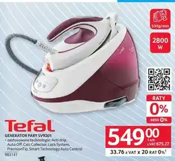 Selgros Generator pary Tefal SV9201 oferta