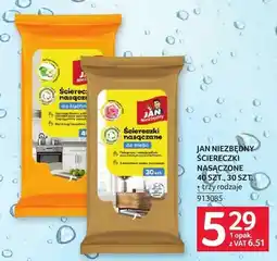 Selgros Ściereczki nasączane do mebli Jan Niezbędny 30szt oferta