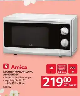 Selgros Kuchnia mikrofalowa AMICA AMG20M70V oferta