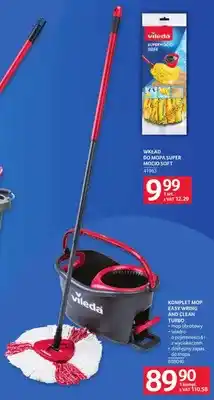 Selgros Komplet mop Easy Wring and Clean Turbo Vileda oferta