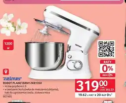 Selgros Robot planetarny ZELMER ZKR1350 oferta