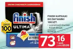 Selgros Finish Kapsułki do zmywarki Ultimate Lemon oferta