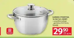 Selgros Garnek z pokrywą 16cm/1,6l Henry oferta