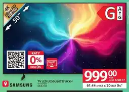 Selgros TV LED UE50U8072FUXXH Samsung oferta